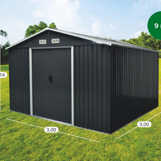 Galpon De Jardin Prefabricado Modelo Alfa 9