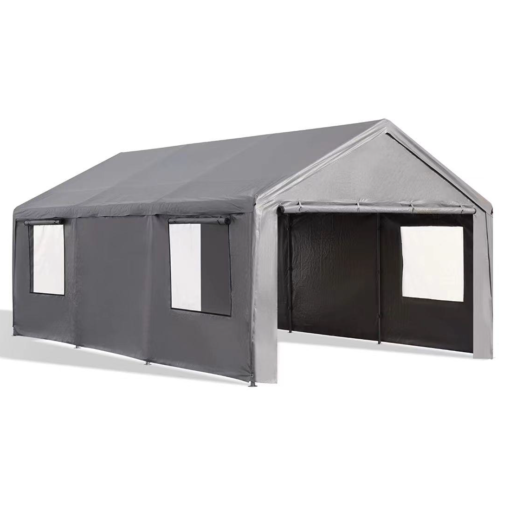 Garajes/Carpas Portátiles 3.6 x 6 con ventanas